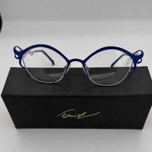 Elegant Blue Eyewear by [Brand]